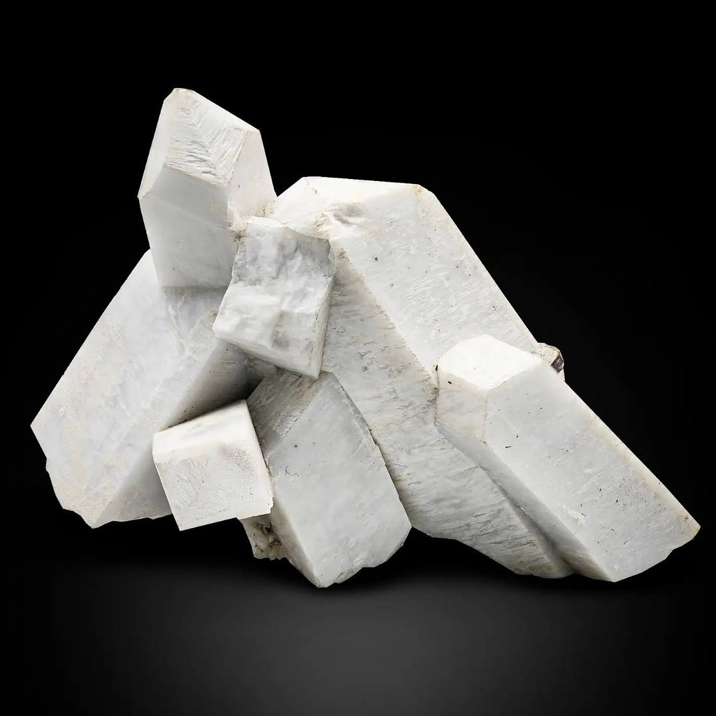 Twinned Microcline Feldspar Crystal Aggregate From Pakistan