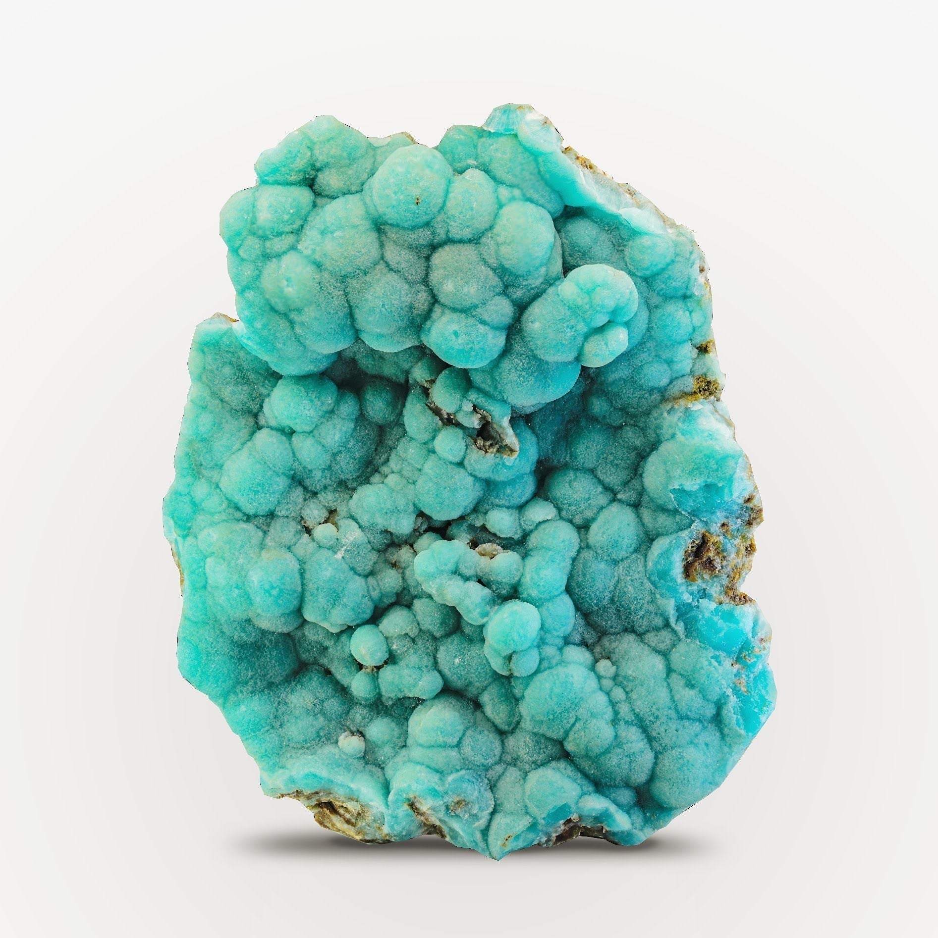 Botryoidal Aragonite Crystals On Matrix From Pakistan