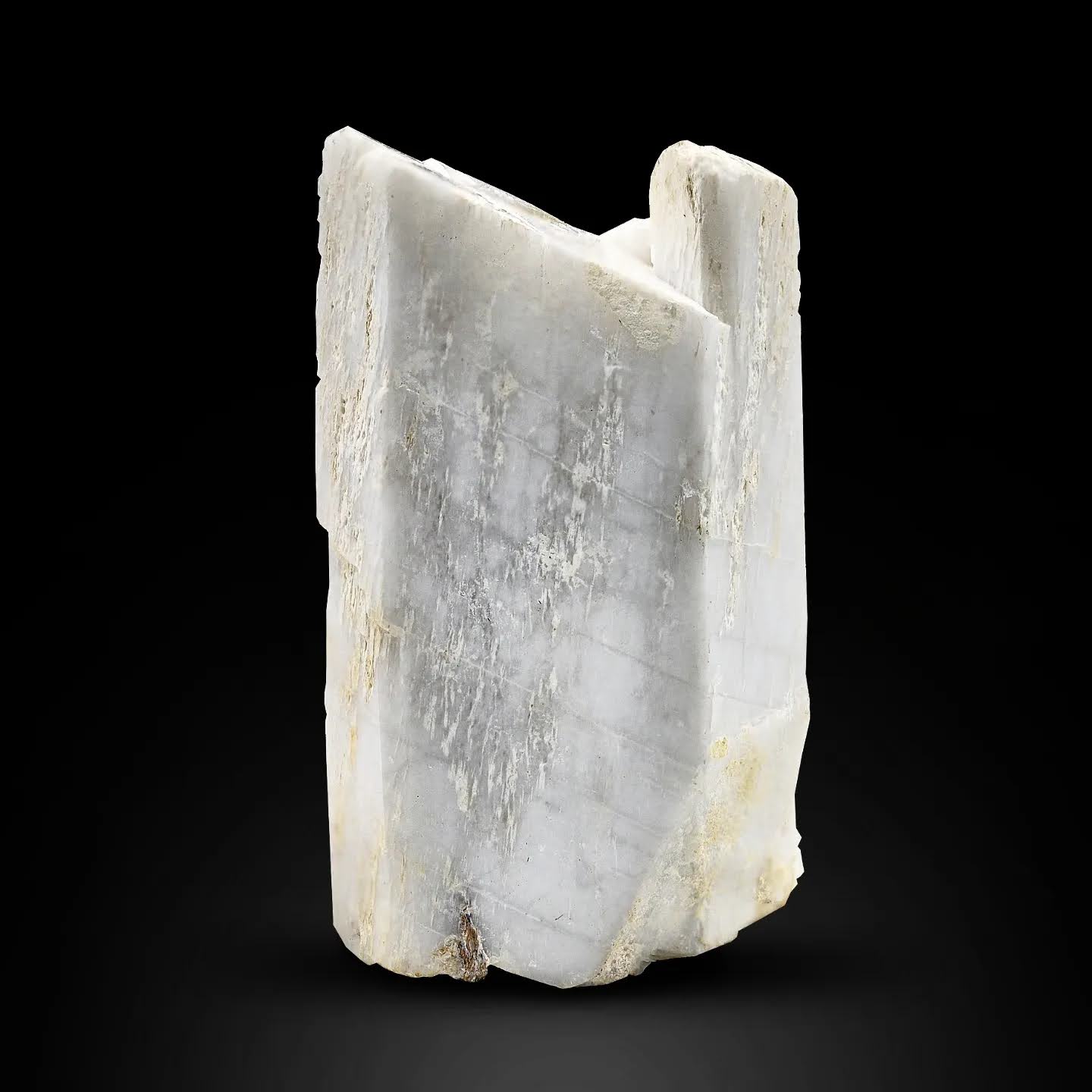 Twinned Microcline Feldspar Crystal From Pakistan