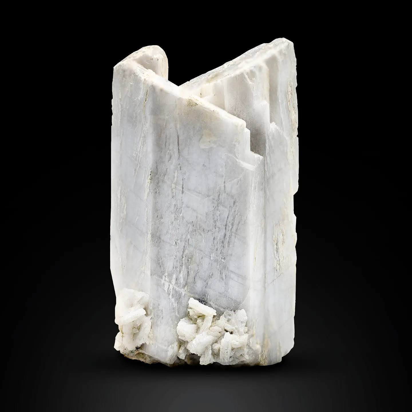 Twinned Microcline Feldspar Crystal From Pakistan