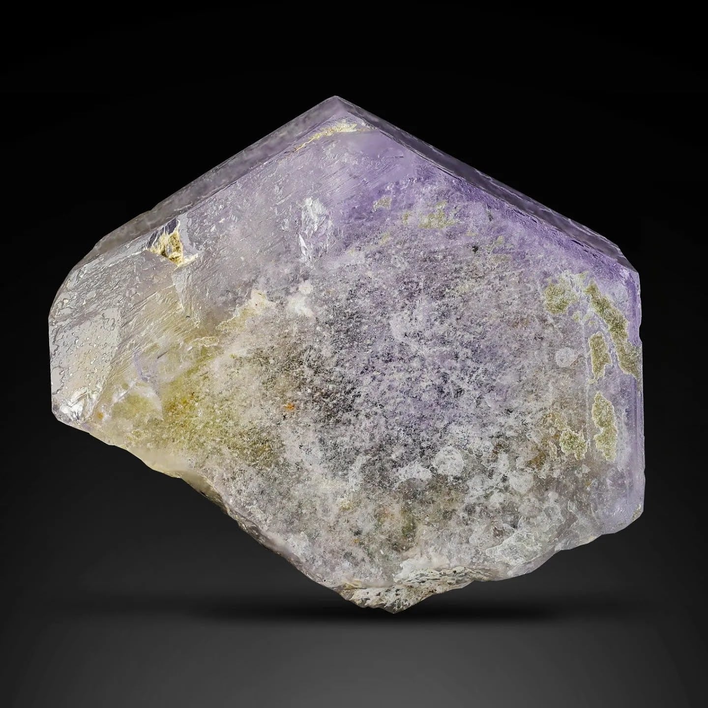 Double Terminated Purple Apatite Crystal From Afghanistan