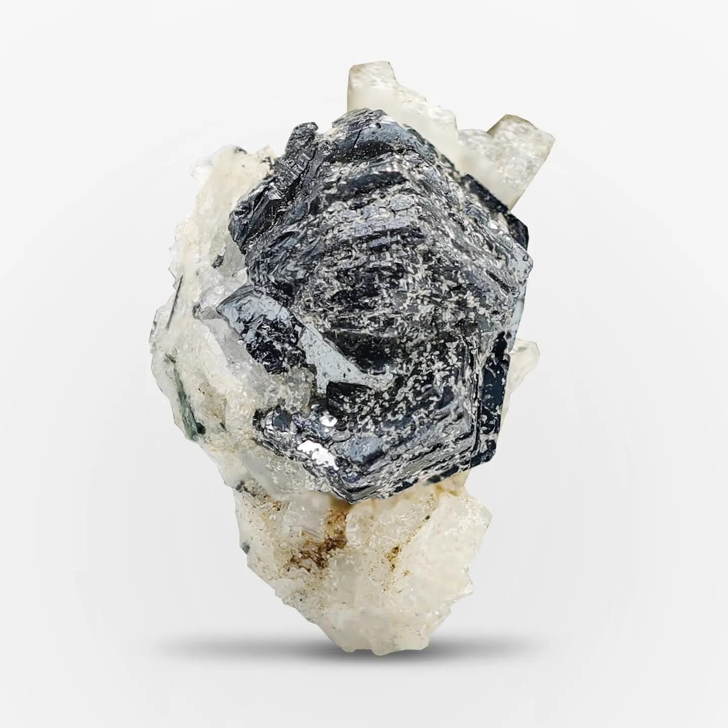 Hematite Rosettes Crystals On Matrix From Pakistan
