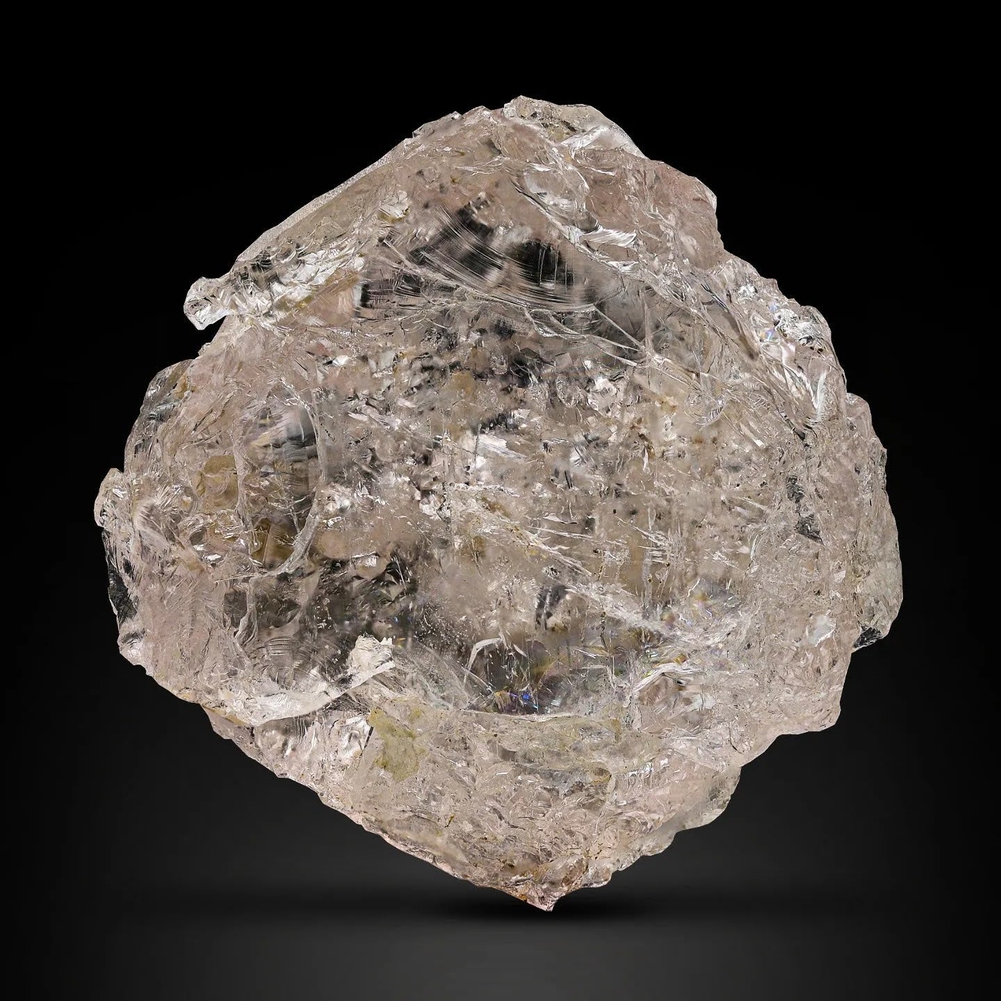 Etched Pink Morganite Floater Crystal From Afghanistan
