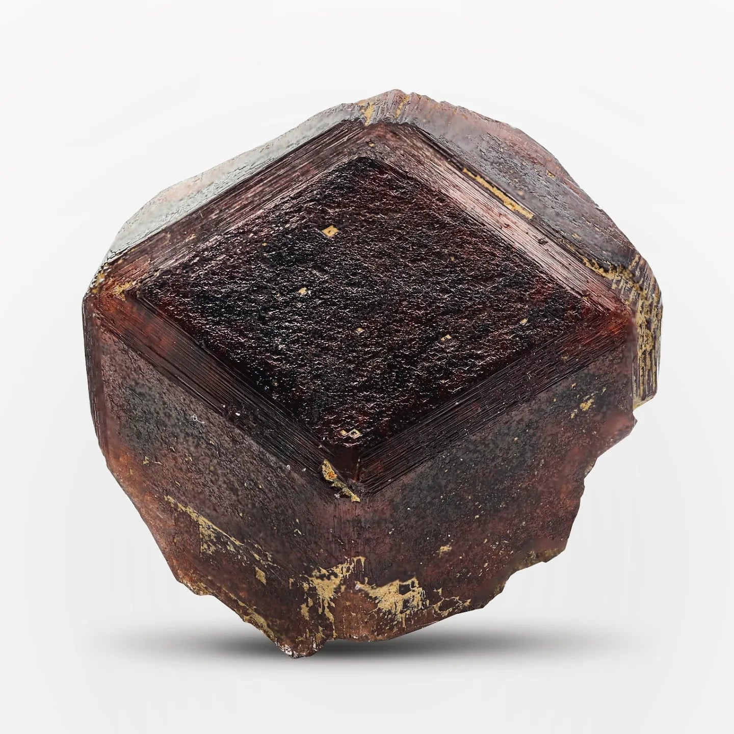 Interesting crystallography for Scepter Spessartite Garnet from Pakistan