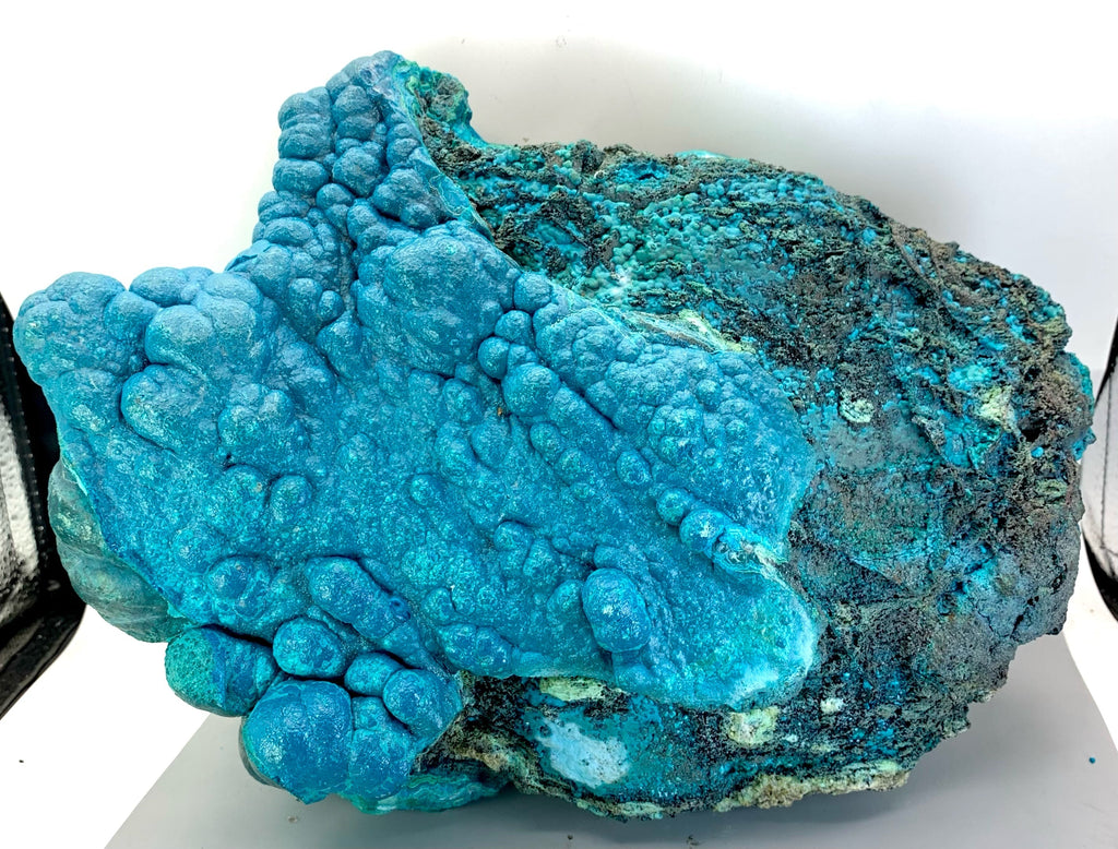 Decorative Specimen of Malachite with Chrysocolla for Sale Discover Nature's Art