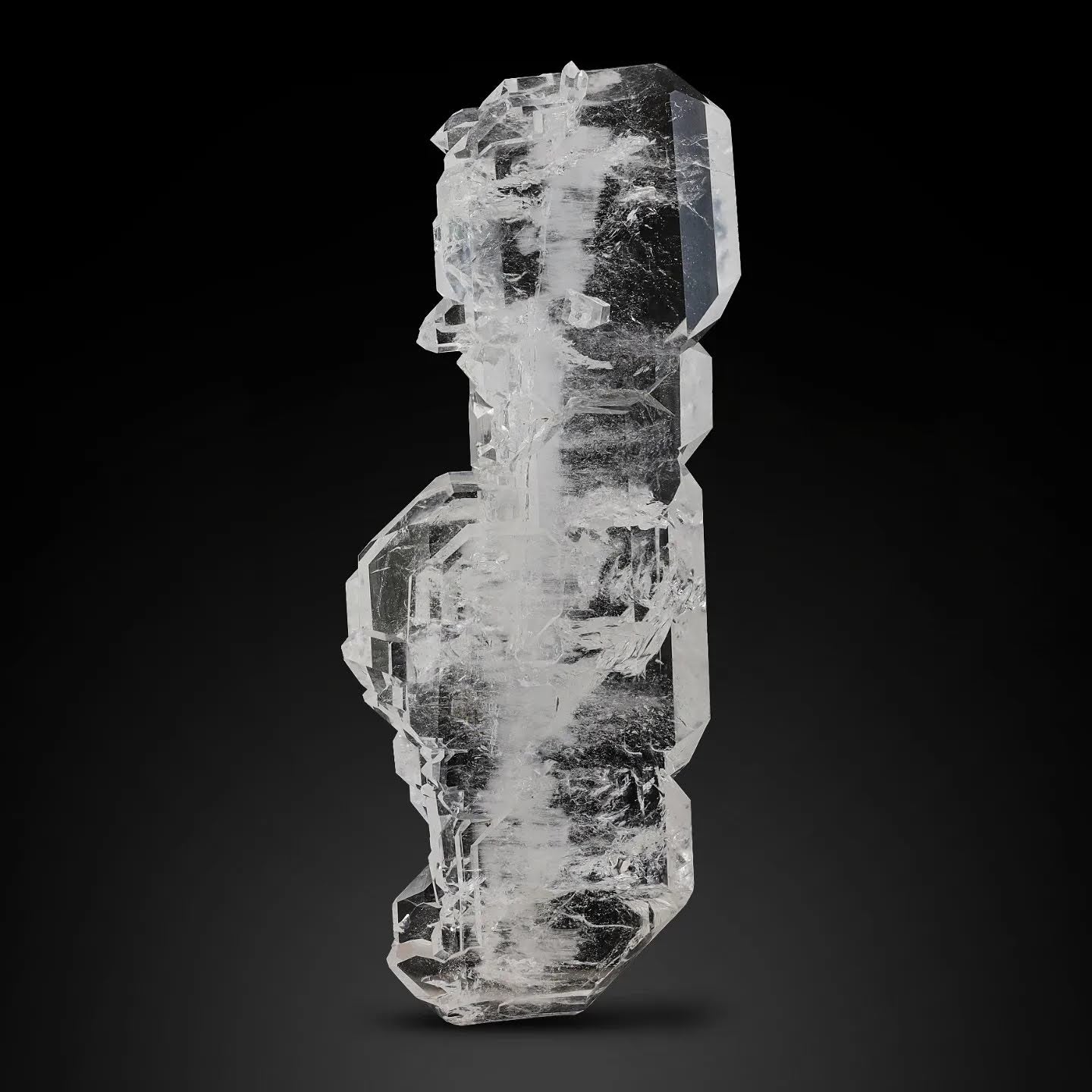 Optical Clear Faden Quartz Crystal Specimen From Pakistan