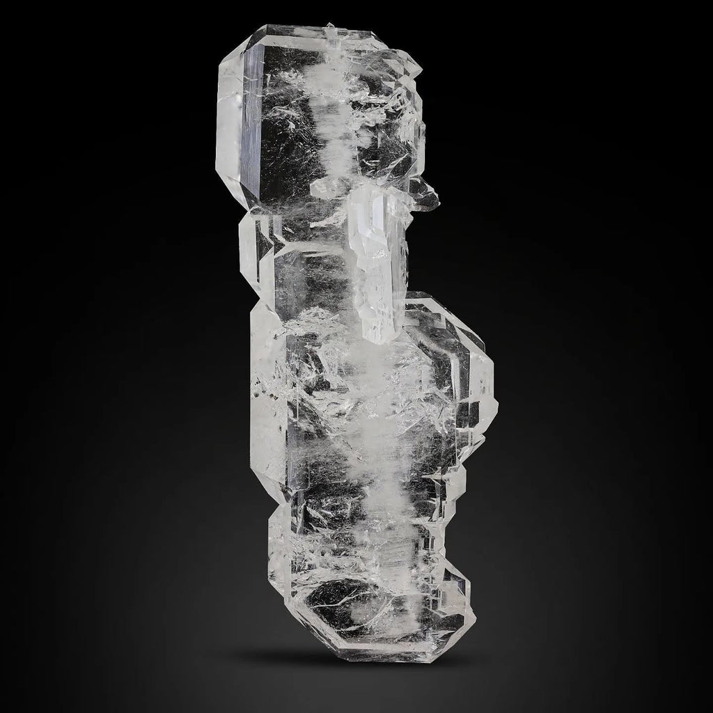 Optical Clear Faden Quartz Crystal Specimen From Pakistan