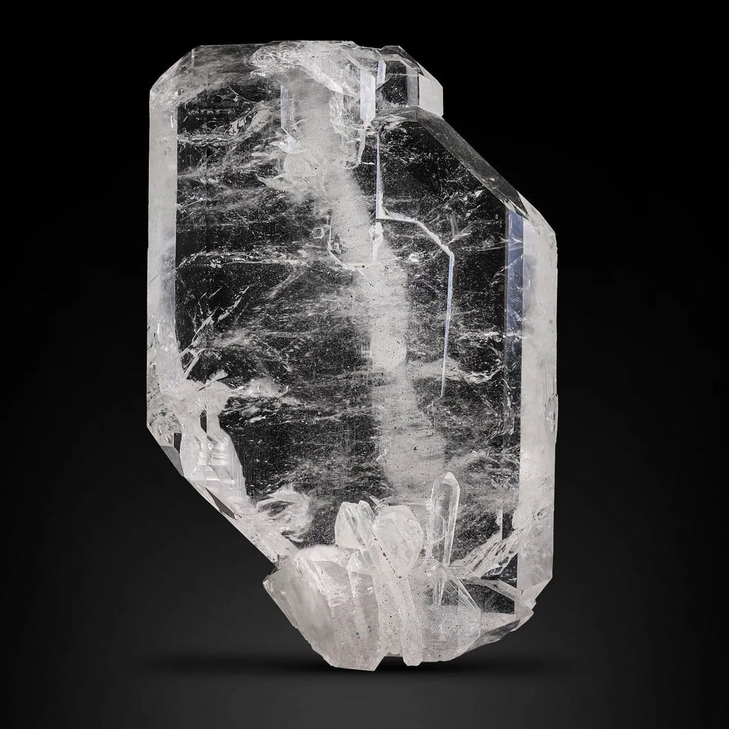 Double Terminated Faden Quartz Crystal Specimen From Pakistan
