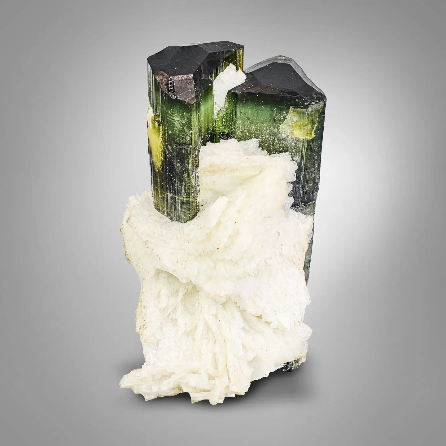 Harness the Protective Energy of Green Tourmaline with Albite