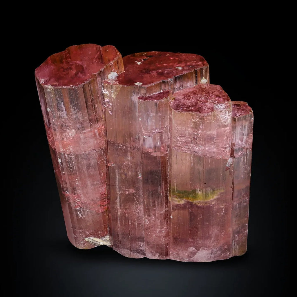 Tourmaline Rubelite Crystal Cluster From Madagascar