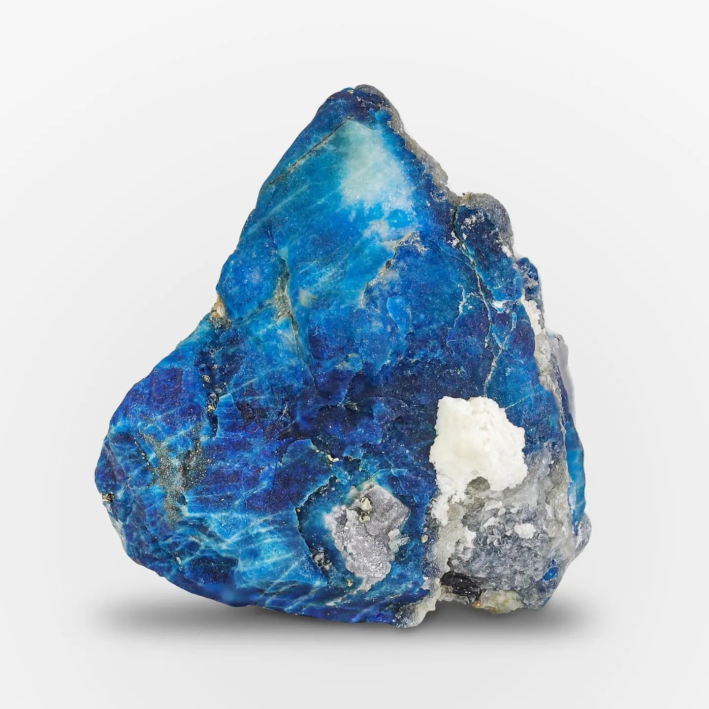 Rare and Colorful Blue Afghanites Crystal on Matrix from Afghanistan