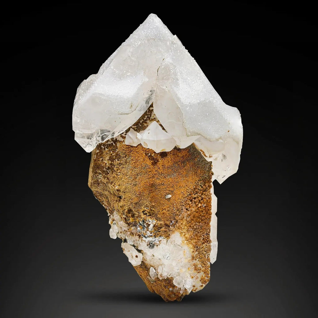 attractive specimen of Droozy scepter Quartz on matrix from Pakistan