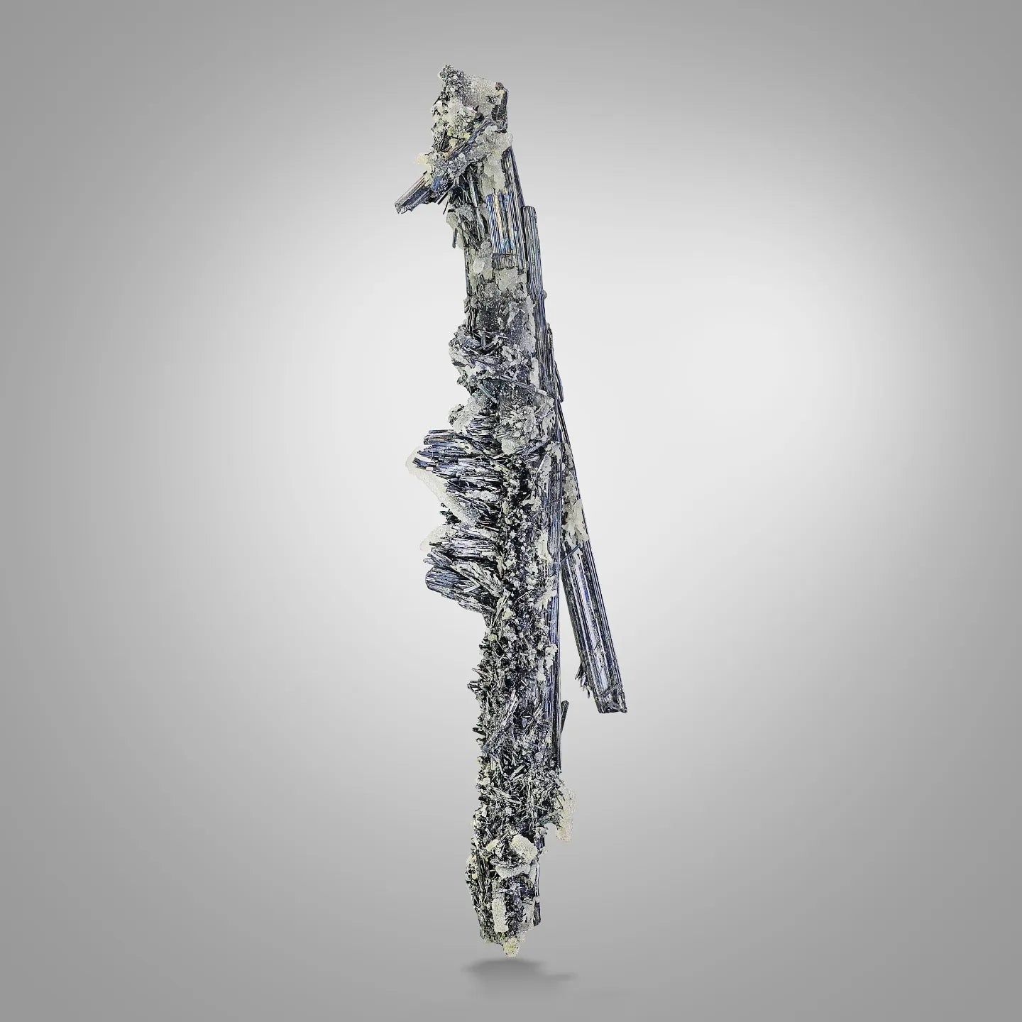 Rare and Unique Antimonite Crystal Cluster From Pakistan