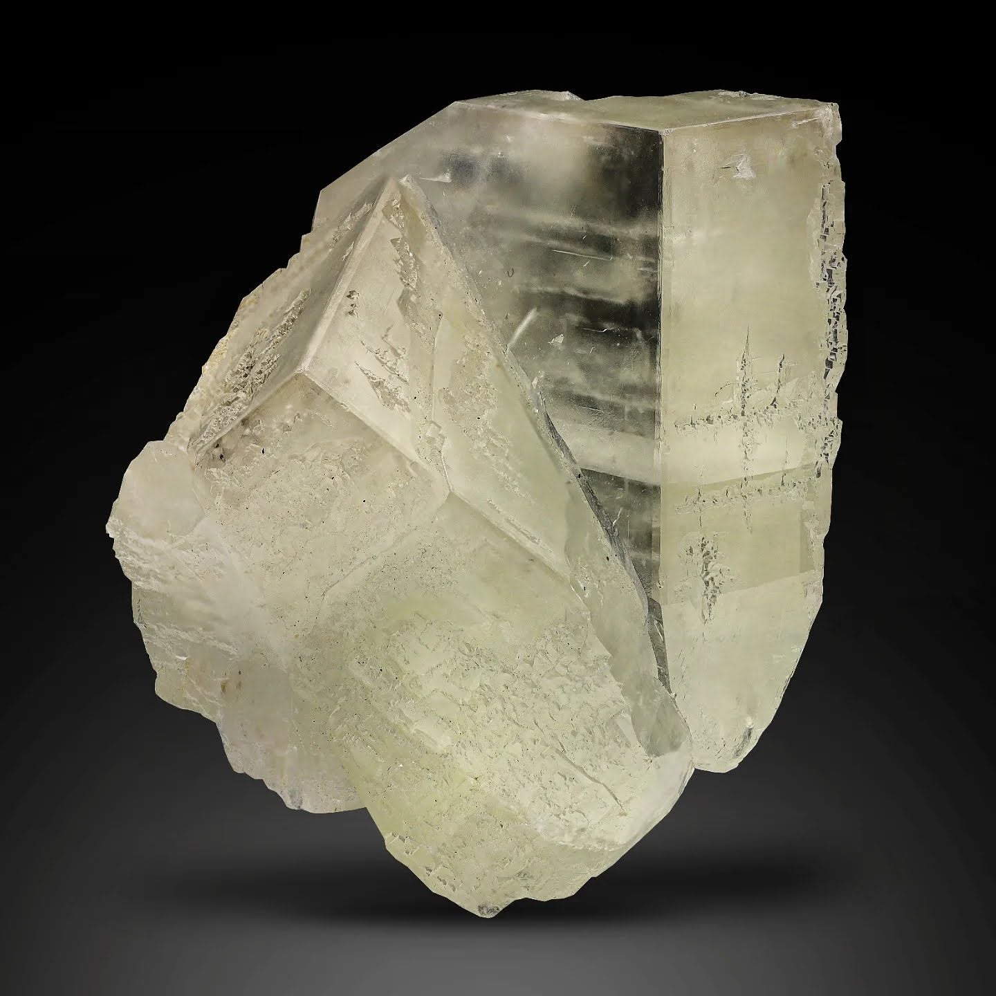 Tabular Twinned Calcite Couple of Crystals From Pakistan
