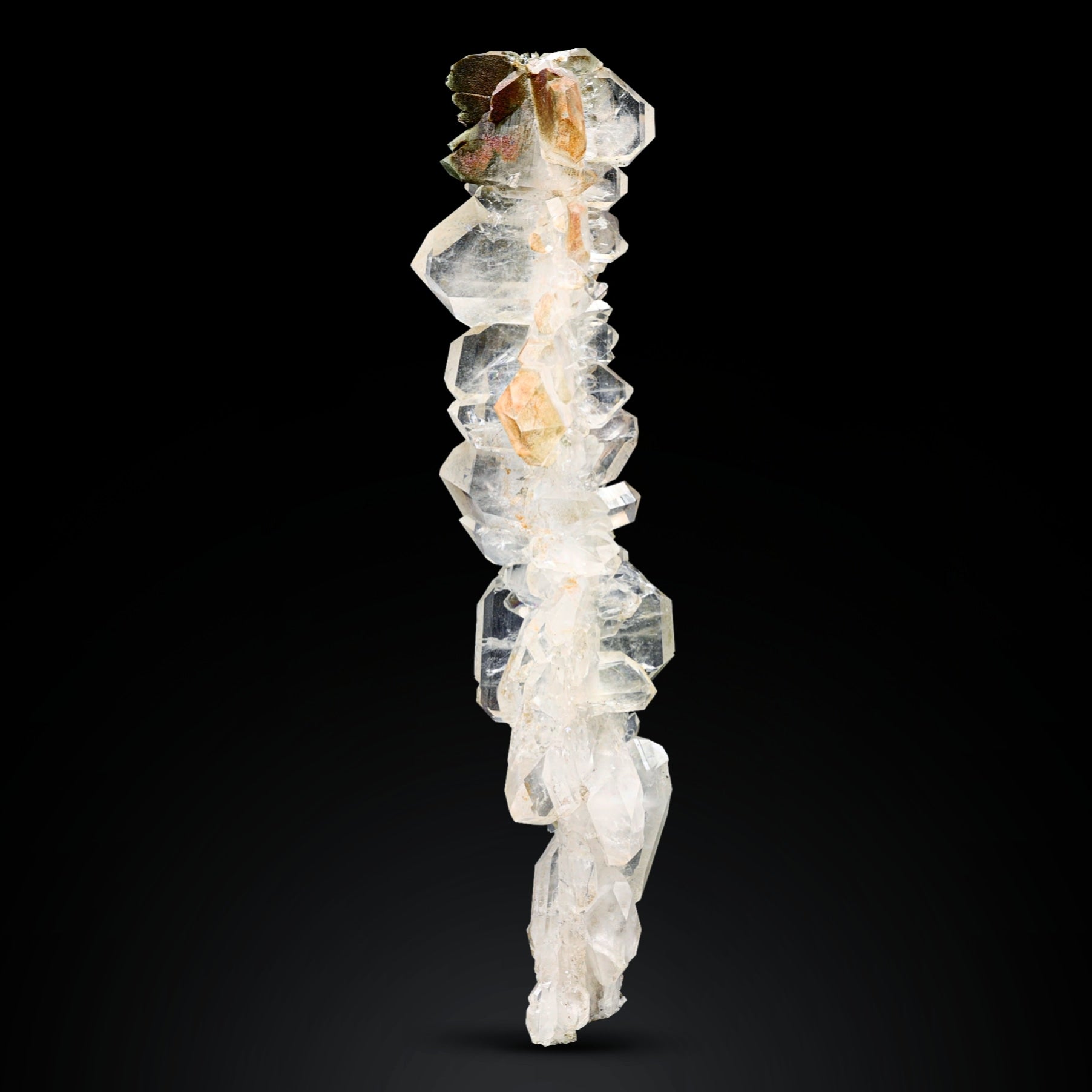 Sculptural and Artistic Intergrown Faden Quartz Crystals from Pakistan
