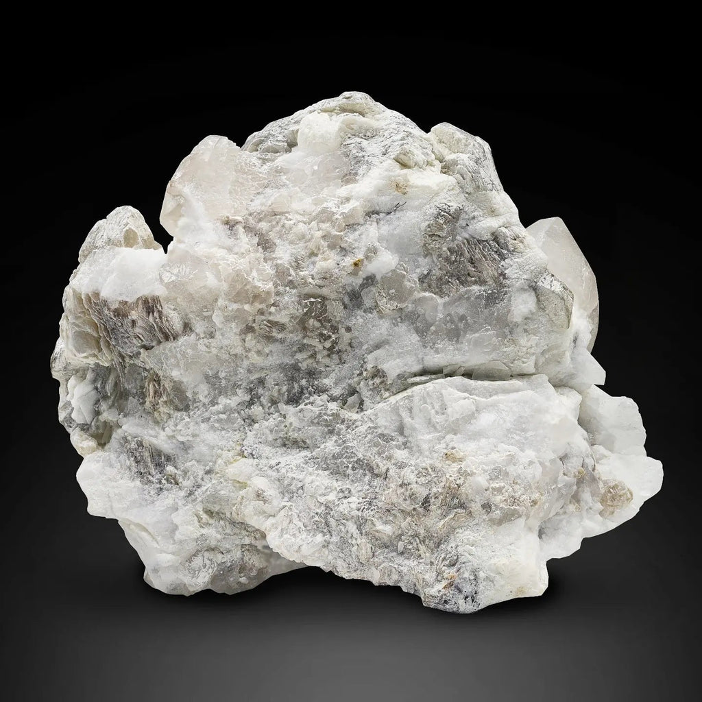 Lovely Muscovite Mica rossetts on Cleavelandite matrix from Pakistan