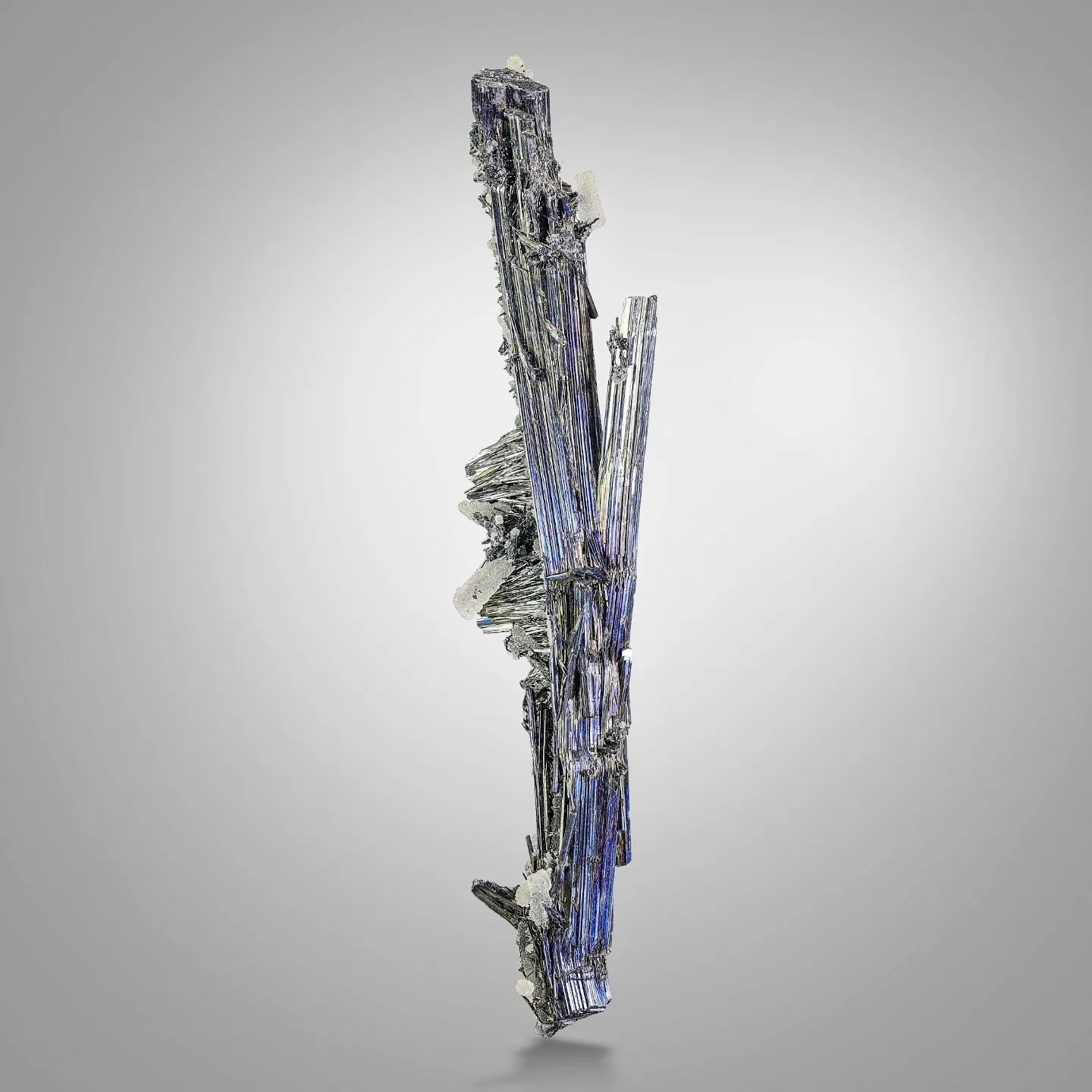 Rare and Unique Antimonite Crystal Cluster From Pakistan