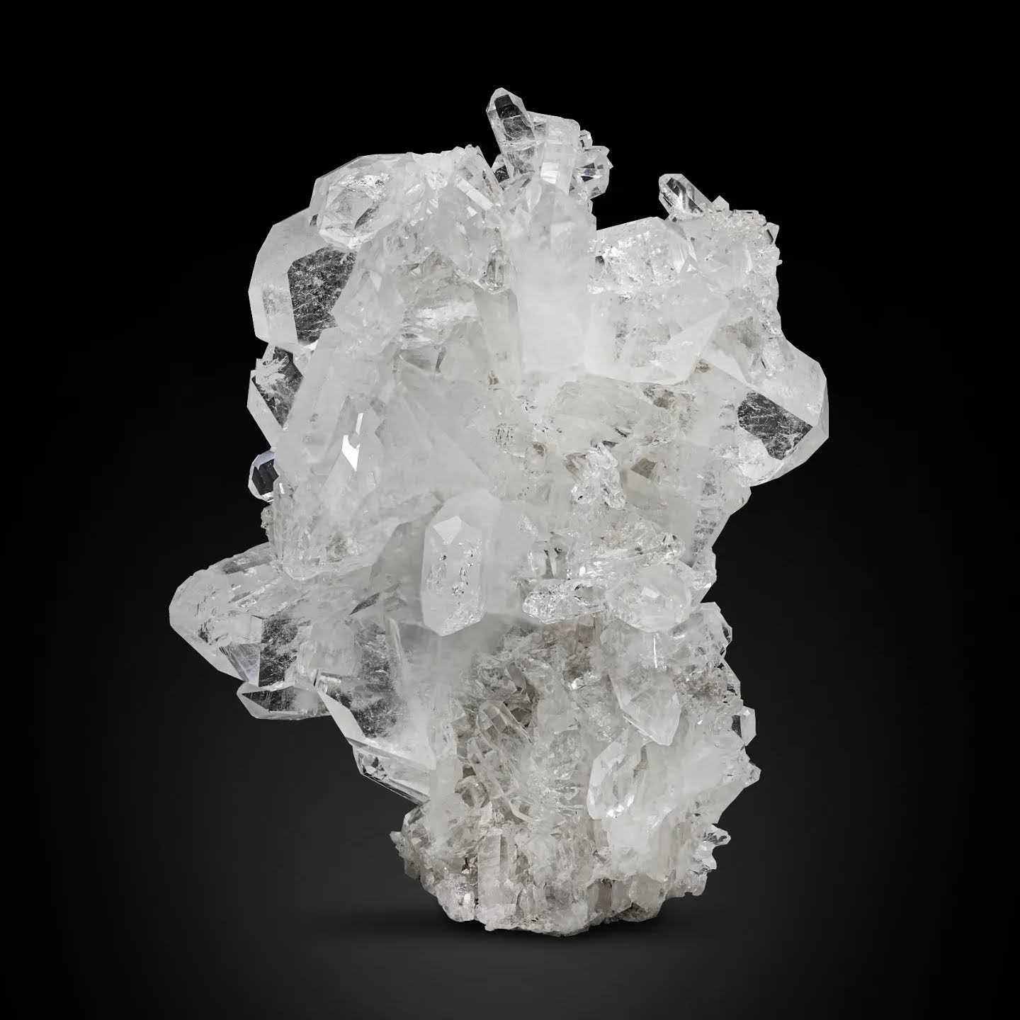 Faden Quartz Crystal Cluster From Pakistan