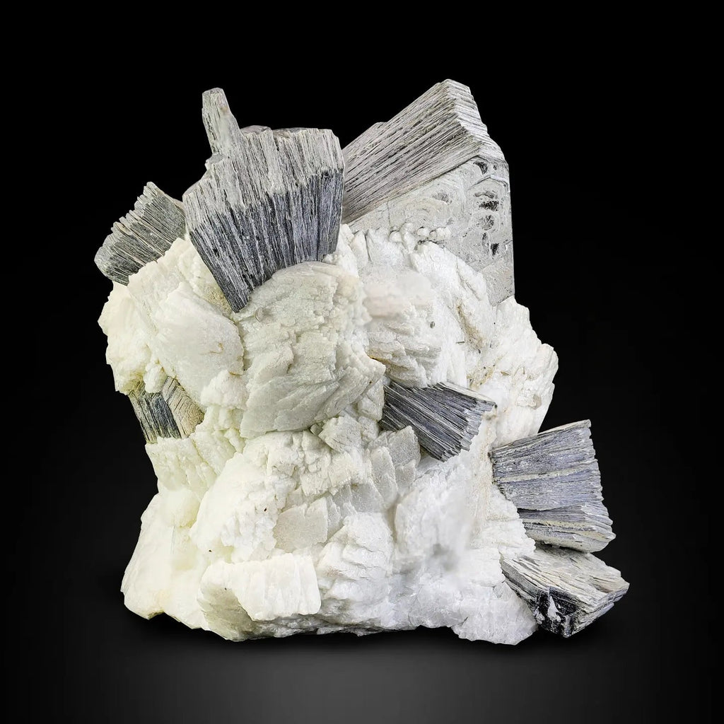 Gorgeous Muscovite Mica crystal cluster on Cleavelandite from Skardu, Pakistan