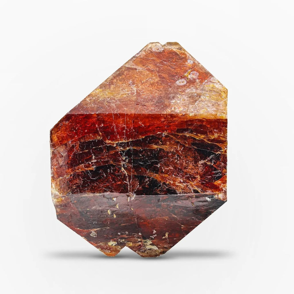 Red Double Terminated Zircon Crystal From Pakistan