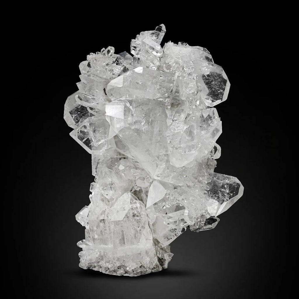 Faden Quartz Crystal Cluster From Pakistan