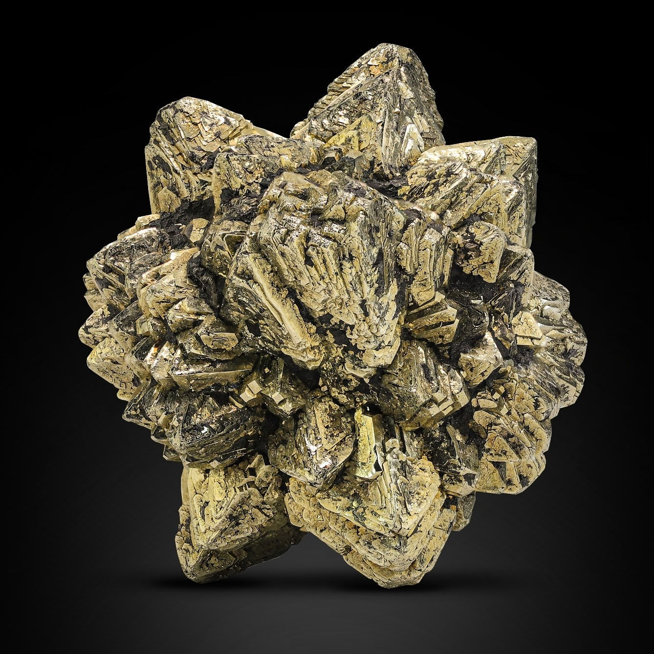 Marcasite Pyrite Specimen Star Shape From Pakistan