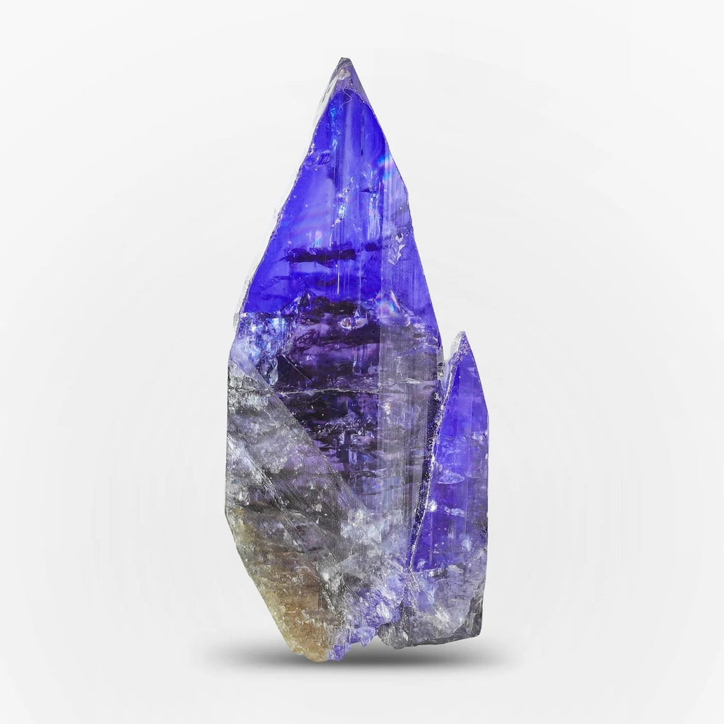 Electric blue color Stone Tanzanite crystal from Tanzania