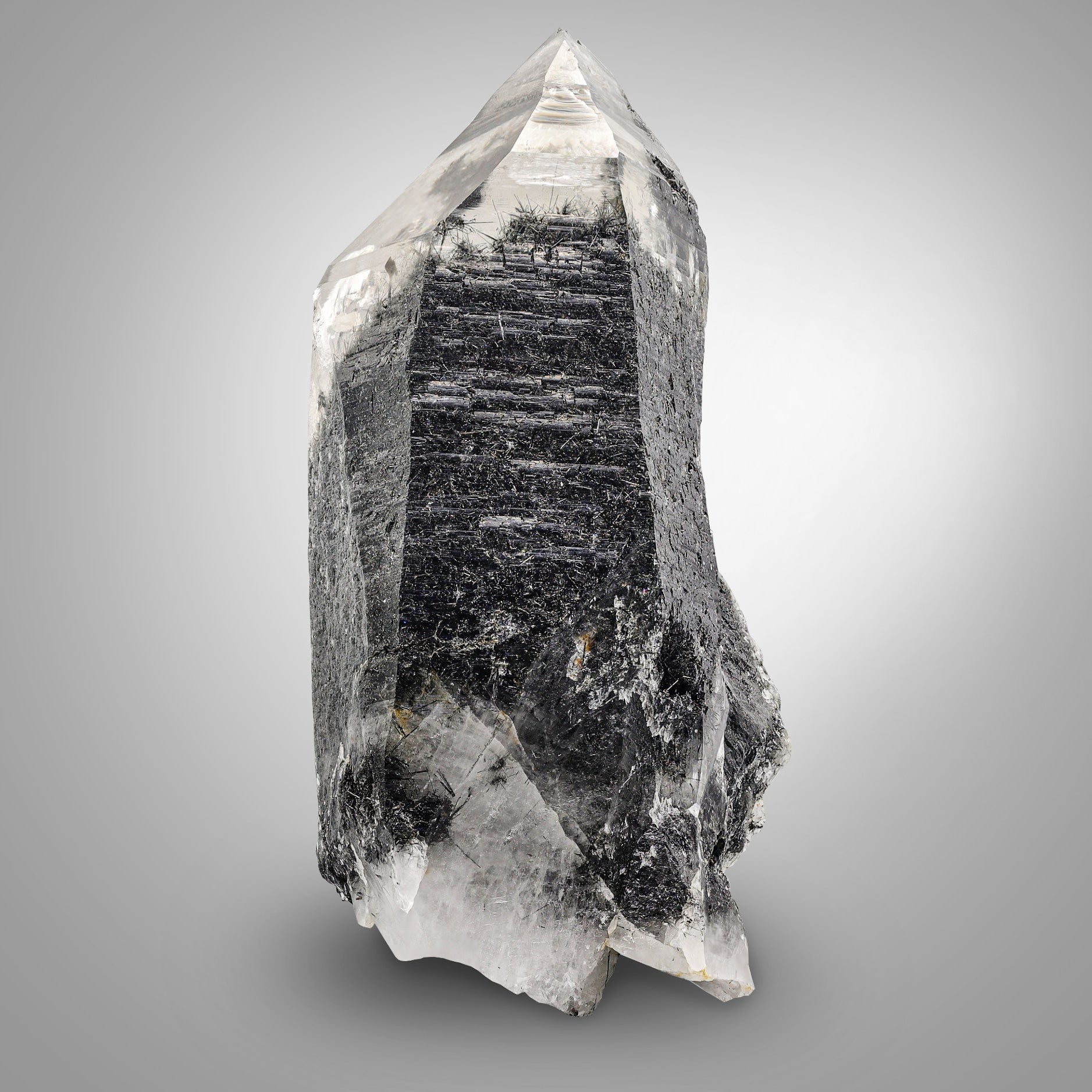 Glaming Chlorite Quartz Cluster on matrix on Matrix from Pakistan