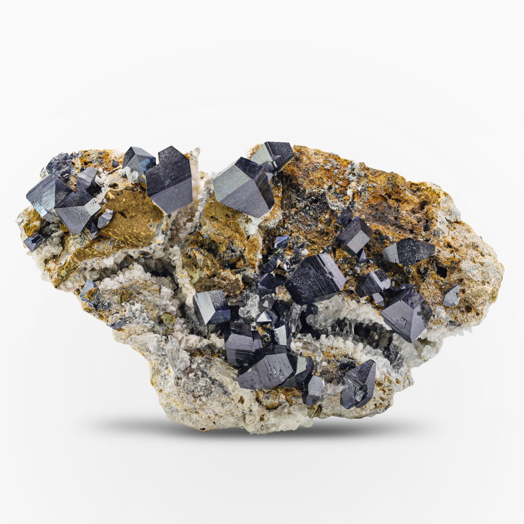 Anatase Crystals Specimen On Albite From Pakistan