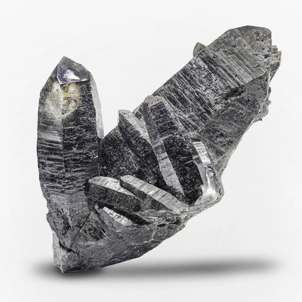 Specimen of Tourmaline included Quartz from Pakistan